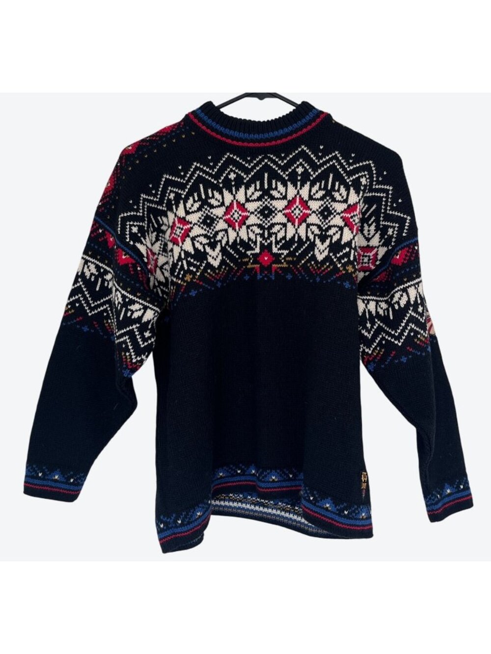 Dale of Norway Sport US Ski Team Women's Size 12 Geometric Vintage Wool Sweater